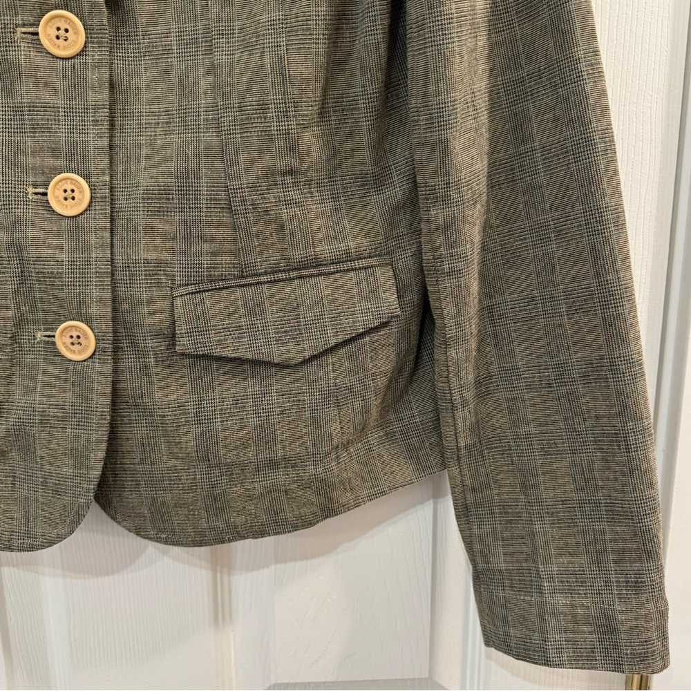 Women's Eddie Bauer Glen Plaid Blazer - Picture 7 of 16